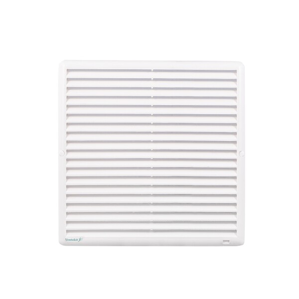Rejilla de Ventilación PVC 25x25cm con mosquitero Ventokit Rejilla de Ventilación PVC 25x25cm con mosquitero Ventokit