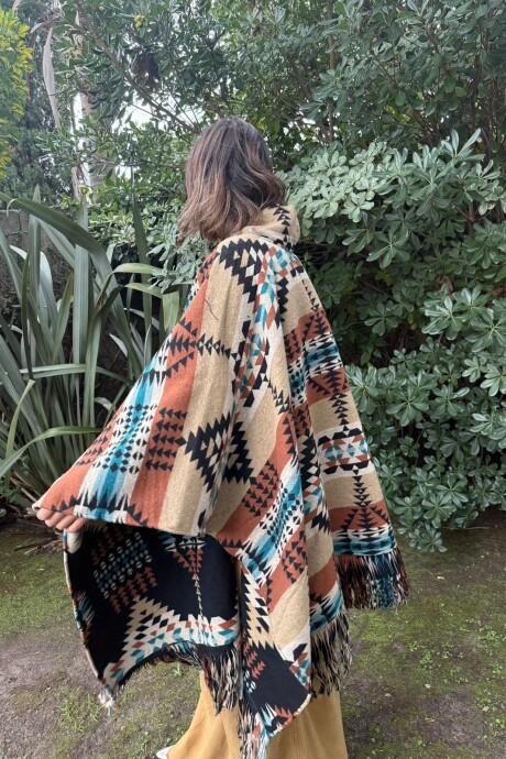 Poncho Sensation Beige