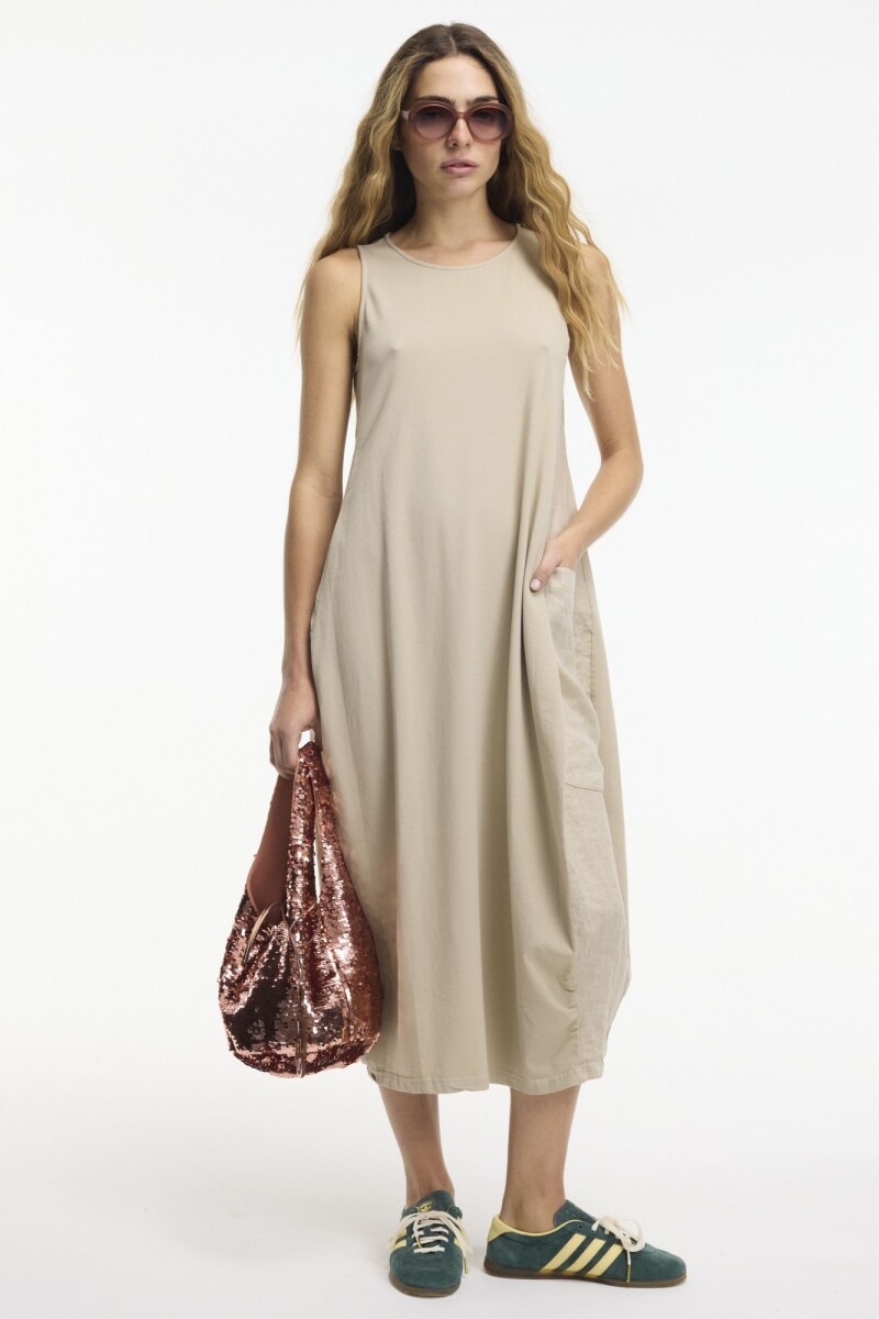 VESTIDO MORBIDO Natural