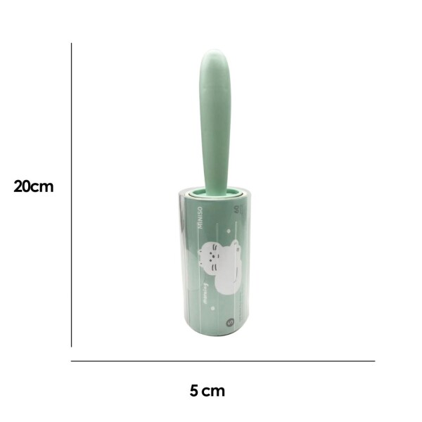 Rodillo quitapelusas verde