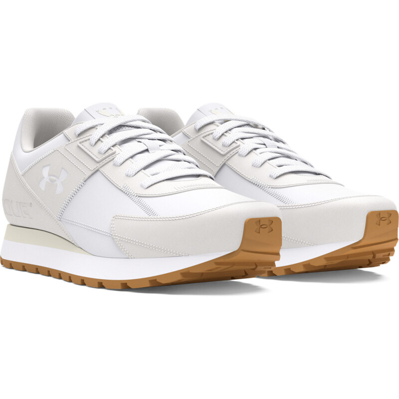 UA W Essential Runner-GRN WHT-100