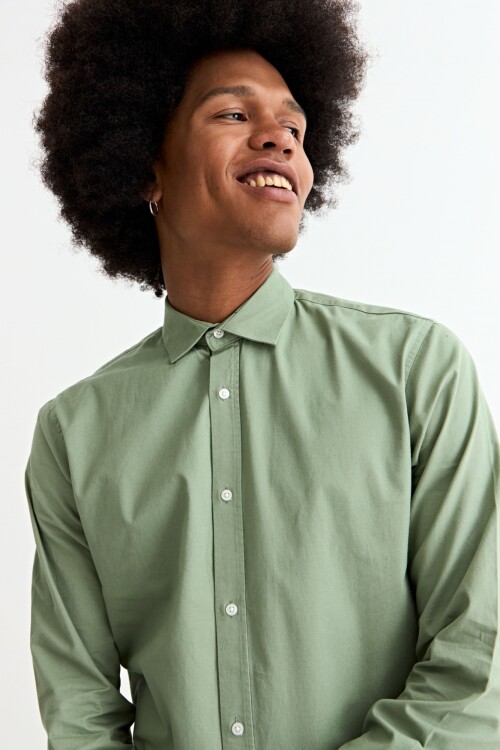 Camisa VERDE OLIVA