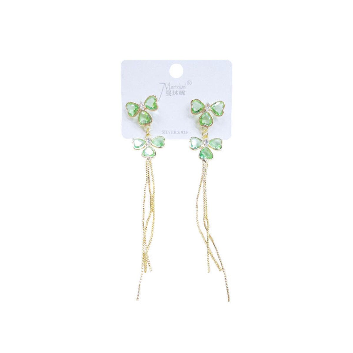 Aretes brillantes 2 diseños - Aretes Brillantes 2 Diseños 