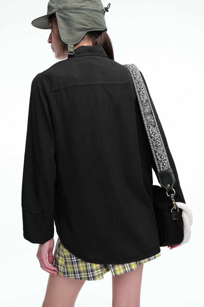 CAMISA OVER Negro