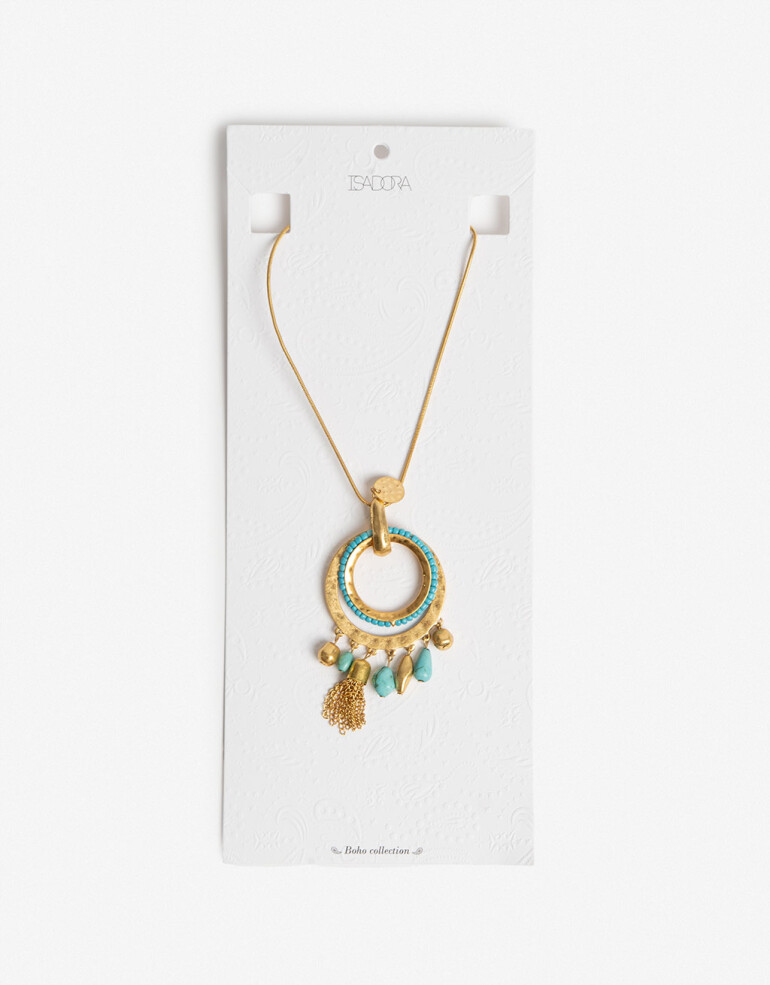 Collares Largos Piedras Collares Largos - Dorado Antique Gold