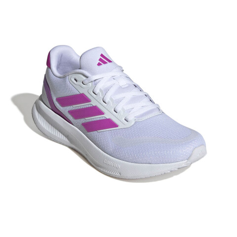 Championes de Mujer Adidas Runfalcon 5 Blanco-Rosado