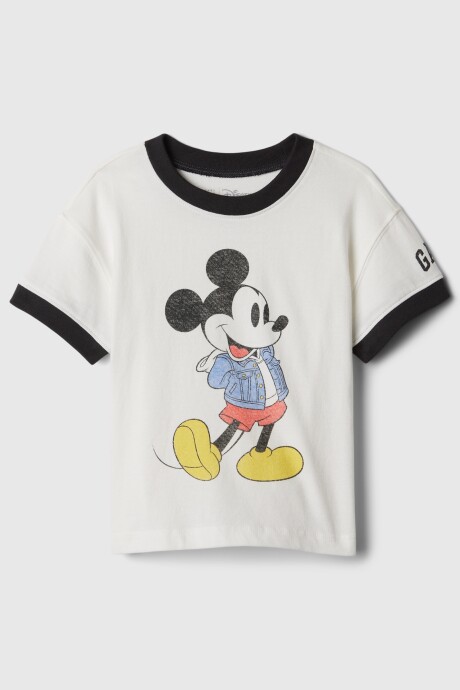Remera Disney Toddler Niño New Off White Opt1