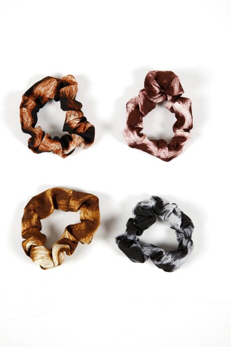 Broche Set 4 Un. Color Unico