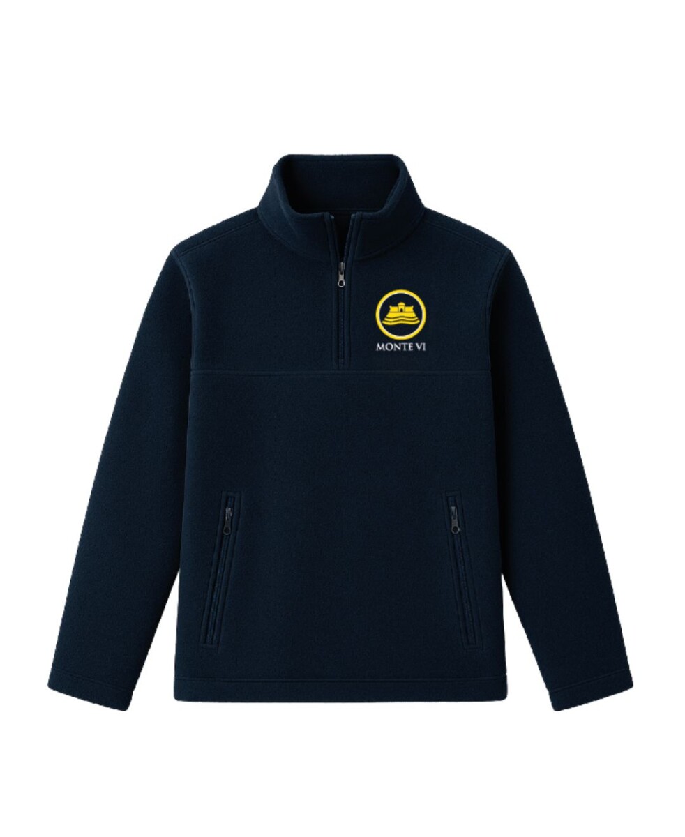 Buzo Polar medio cierre Nuevo Modelo - Navy 
