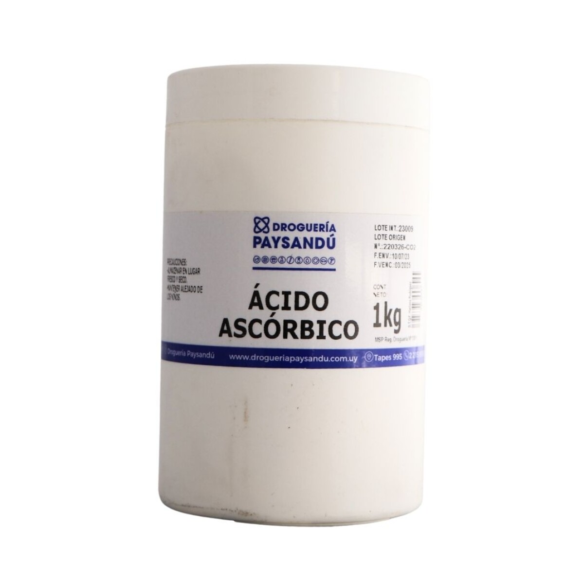 Ácido Ascórbico - 1 kg 