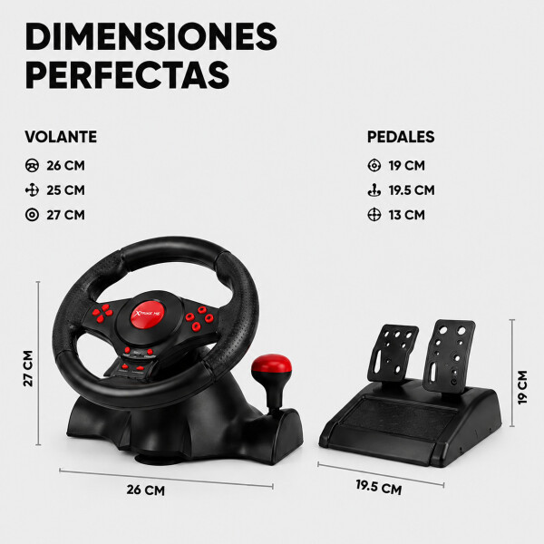 Volante Gamer Xtrike Me Cambios Pc Ps3 Xbox Switch Computado Volante Gamer Xtrike Me Cambios Pc Ps3 Xbox Switch Computado