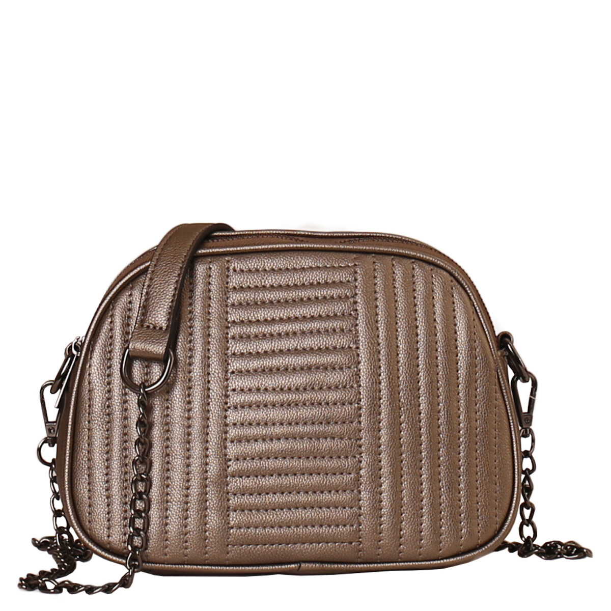 Cartera Miss Carol FANNY con cadena - Peltre 