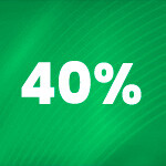 40% OFF