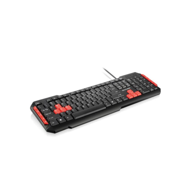 Teclado Gamer HOTKEY Slim R/N Multilaser TC160 Teclado Gamer HOTKEY Slim R/N Multilaser TC160