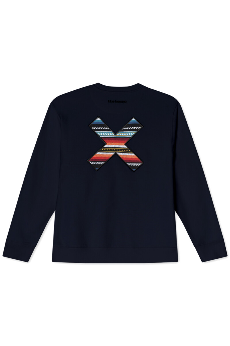 Sudadera Classic Blue Banana Navy