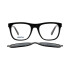 INVU Clip-On 42420A col Black Pol Invu Clip-on 42420a Col Black Pol