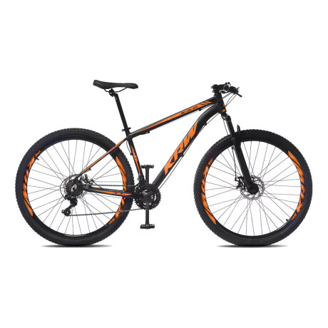 Bicicleta Montaña Krw K3.0 R29 Aluminio Cambios Disco Negro-Naranja