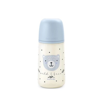 Mamadera Suavinex Sx Pro 270 Ml. Fisio 3-6m Flujo M Azul Mamadera Suavinex Sx Pro 270 Ml. Fisio 3-6m Flujo M Azul