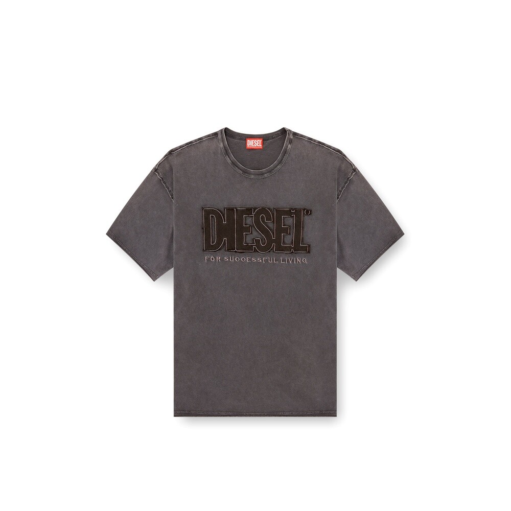 Polos Urbano Para Hombre T-Rawboxt T-Shirt Gris Oscuro