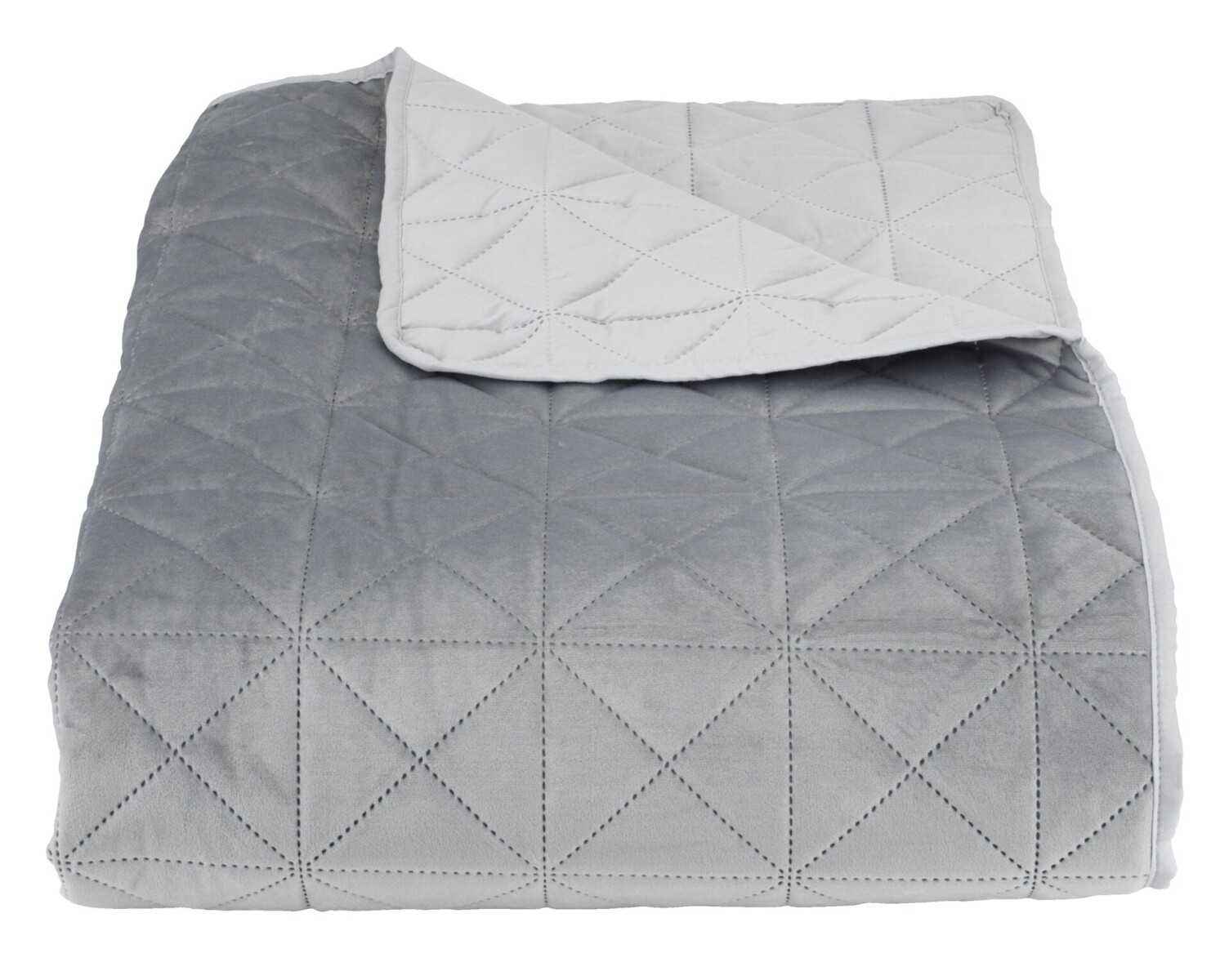 Colcha ENGBLOMME 220x240 gris 