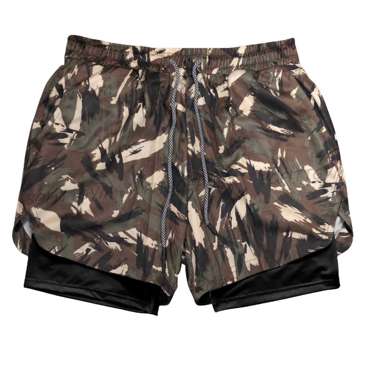 Short deportivo Running con calza - Selva 