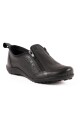 Zapato zipper calado Negro