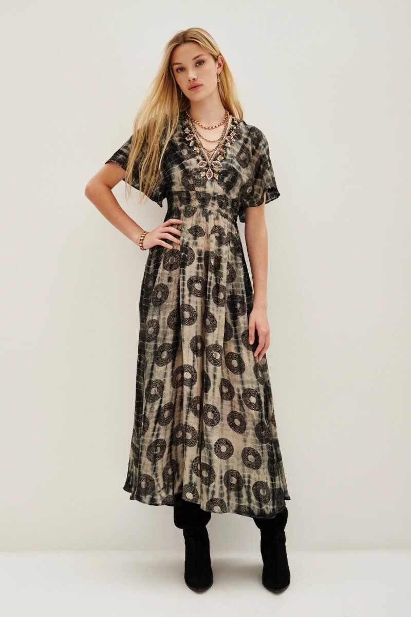 Vestido Irun Saree Heather Verde