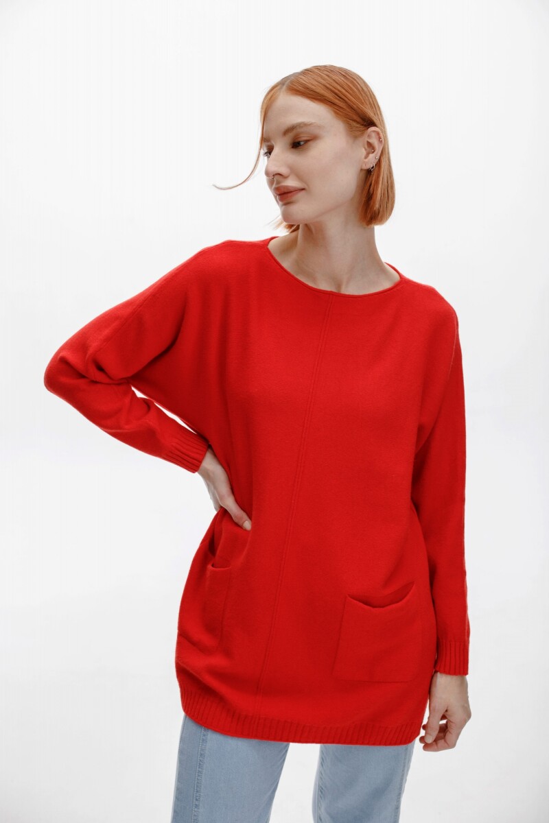 Sweater New Tropea Rojo