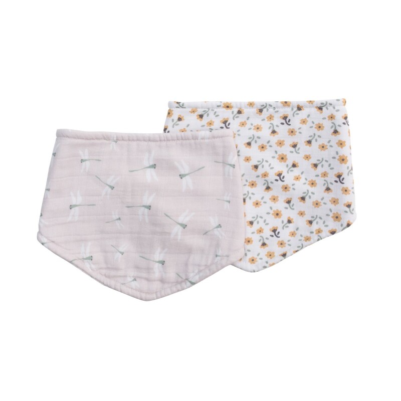 Set x2 babero bandana Vintage & Dragonfly