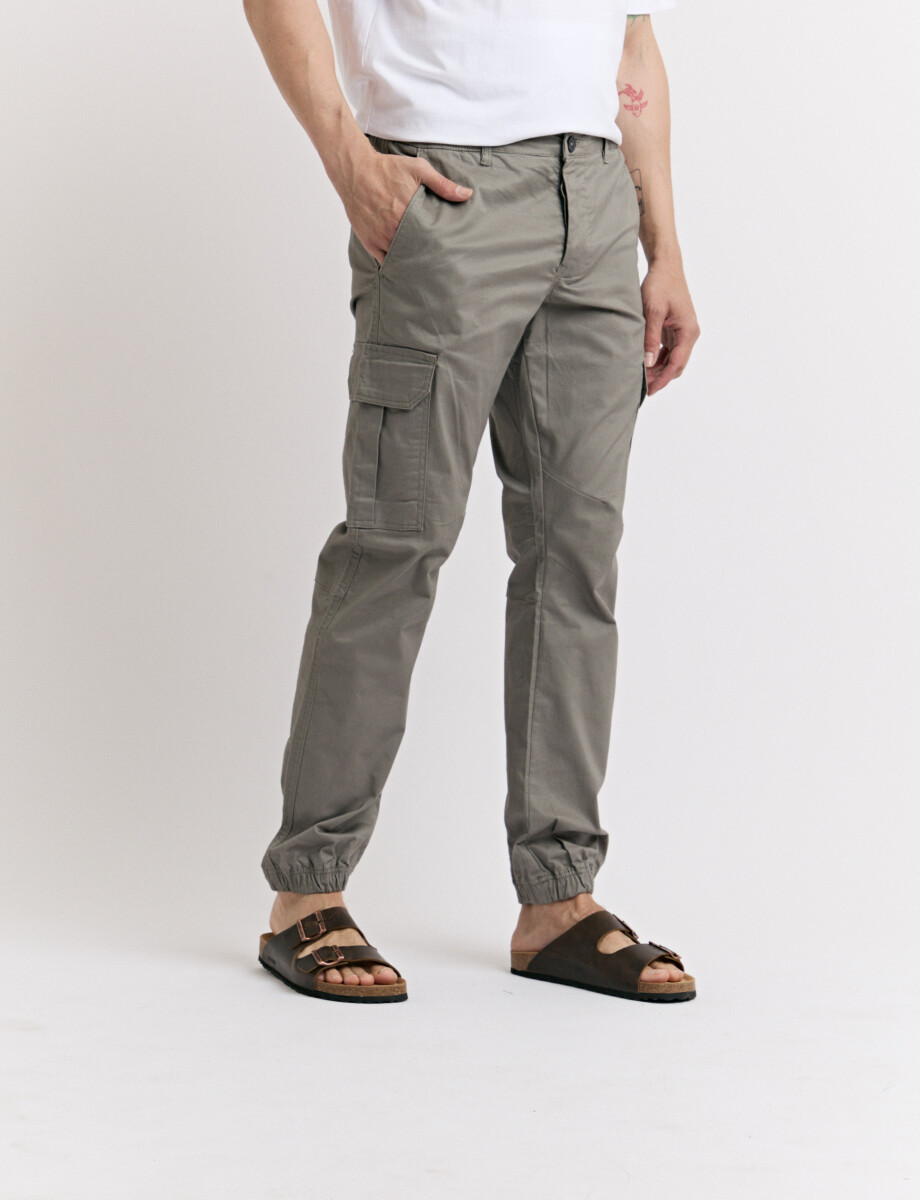 PANTALON HARRINGTON LABEL - Verde 