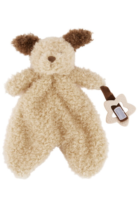 Peluche de apego perro, con mordillo Sin color