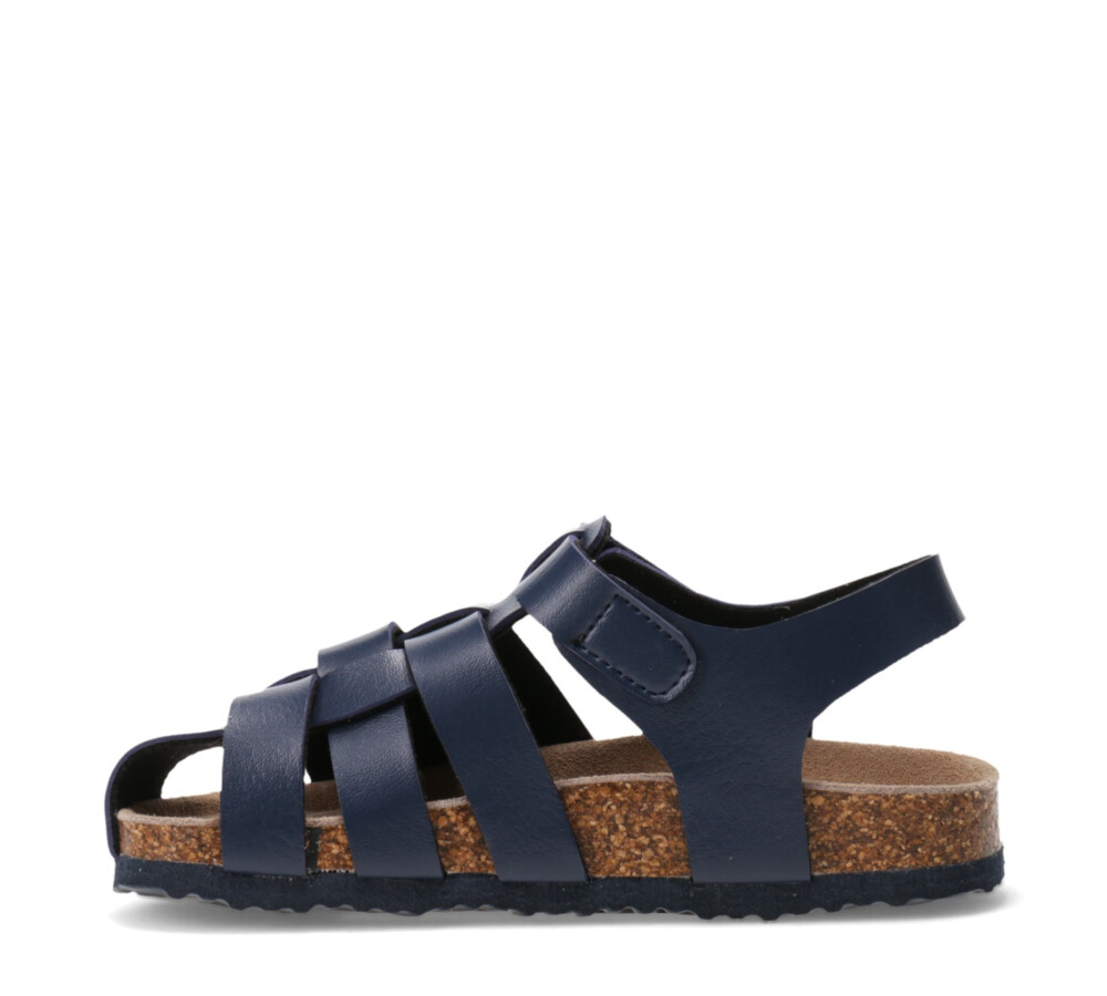 Sandalia ATENEA franciscana con velcro Navy