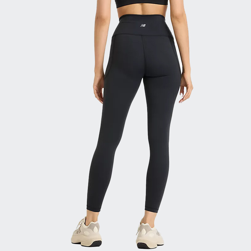 Calza New Balance Harmony Pocket High Rise Negro