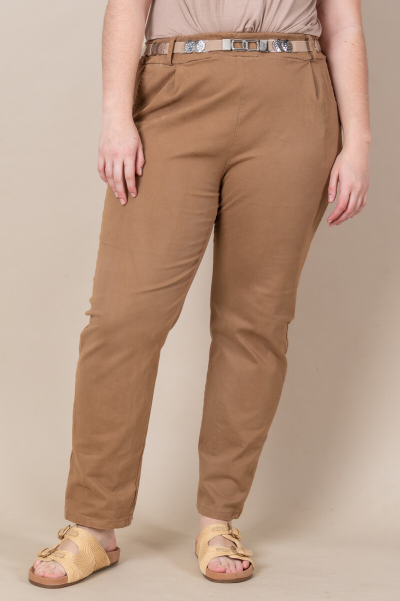 PANTALON AGATE - Kaki 