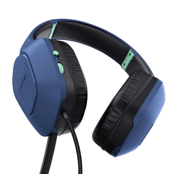 Vincha Gamer Trust Gxt415 Zirox AZUL