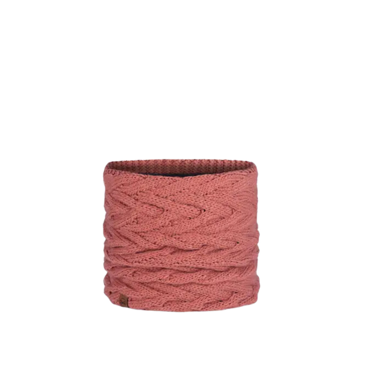 Bufanda Buff Knitted & Fleece Neckwarmer Caryn Crimson 