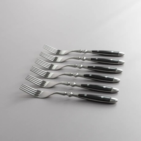 Set de Cubiertos Volf Box 24 Piezas Bistro Negro Set de Cubiertos Volf Box 24 Piezas Bistro Negro