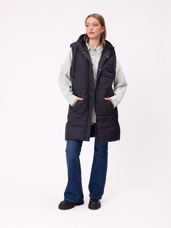 CHALECO DINLO RUSTY Negro