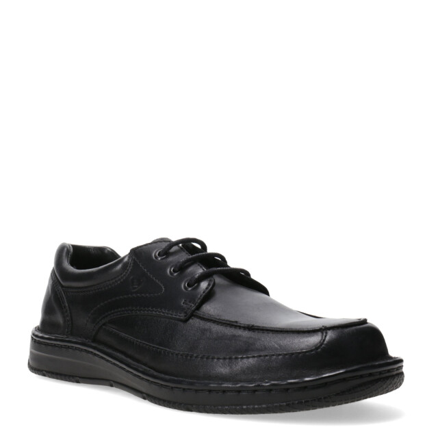 Zapatos de Hombre Lombardino Casual Espejo Negro