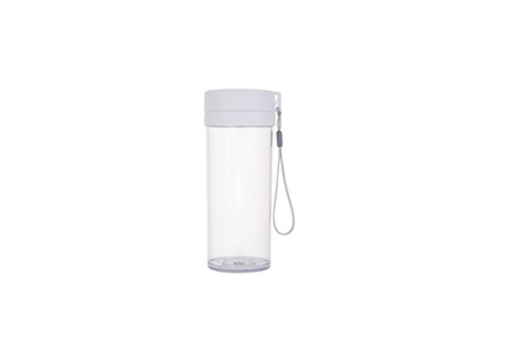 Vaso plástico con correa 490 ml - Blanco 