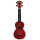 Ukelele Mahalo MS1TRD Soprano Slimline Rojo