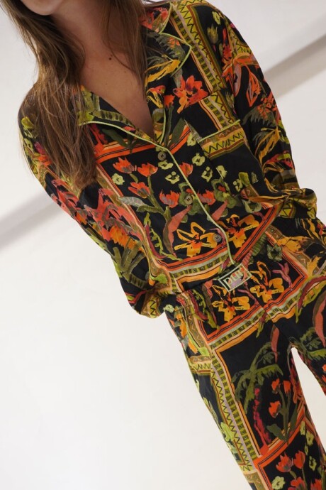 Late Check Out Pijama Marrakech Verde