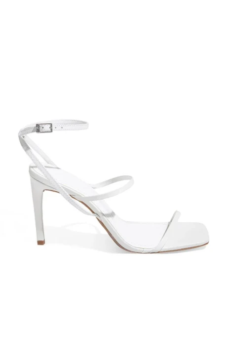 Sandalia Tira Fina Blanco