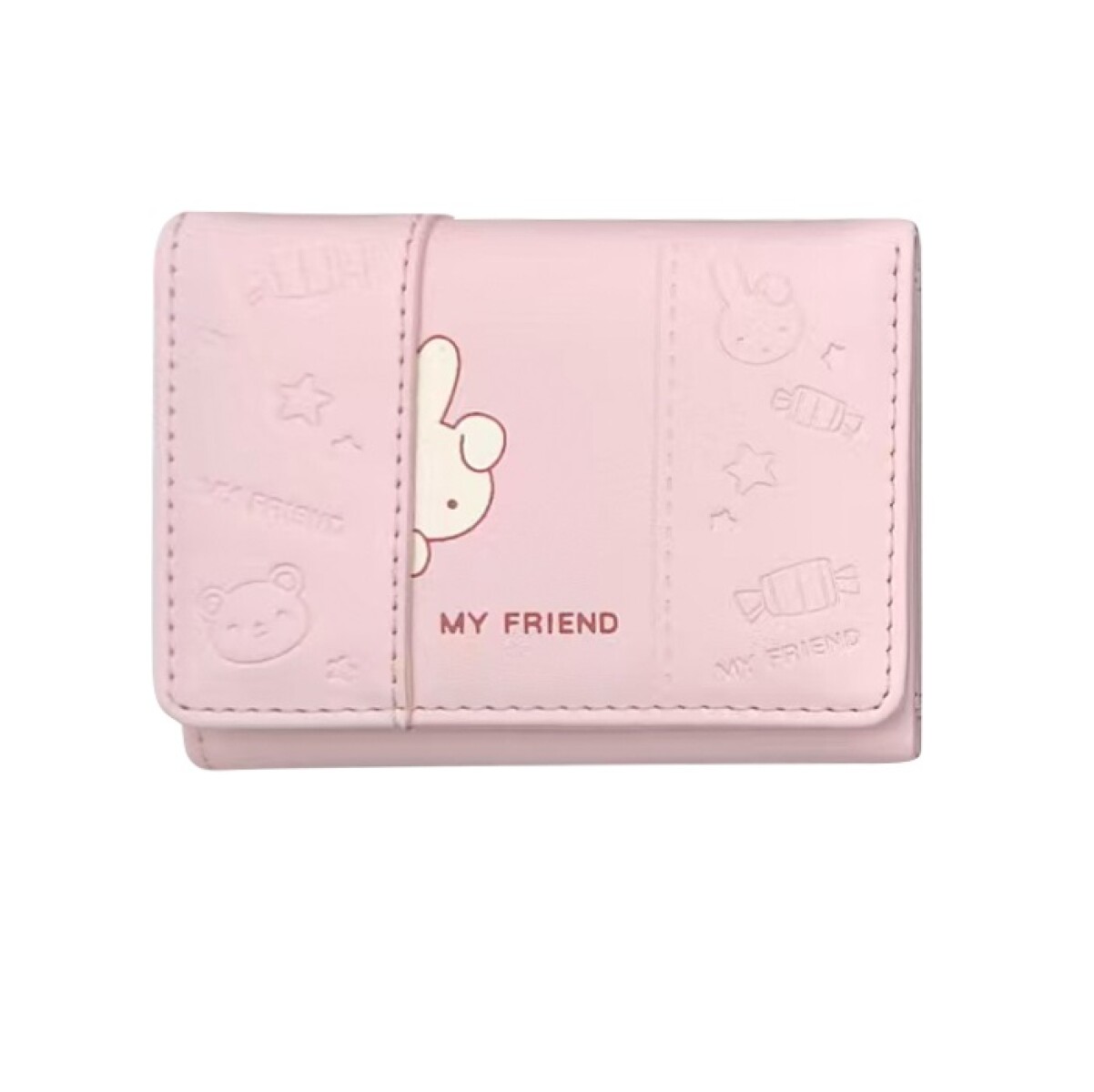 Billetera friends - rosa 