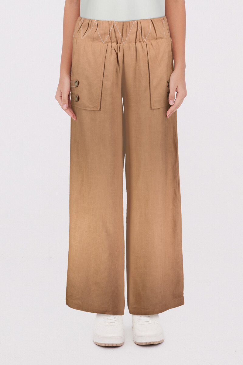 Pantalon Palm - Tostado 