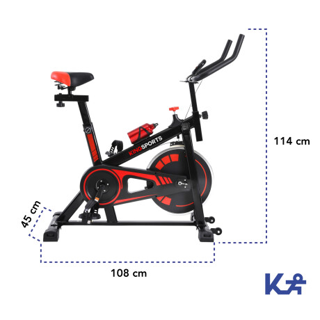 Bicicleta Fija 8 Kg Spinning Cardio Fitness Bicicleta Fija 8 Kg Spinning Cardio Fitness