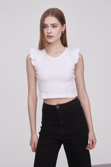 Remera Cetine Blanco