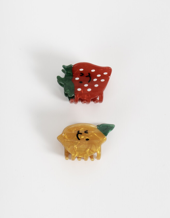 Hebillas Infantiles Con frutas Hebillas - Combinacion Tricolor
