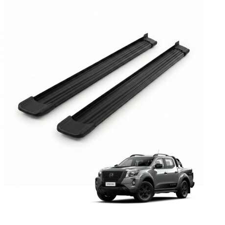Estribos Laterales Para Nissan Frontier Color Negro (2021/2024). Estribos Laterales Para Nissan Frontier Color Negro (2021/2024).