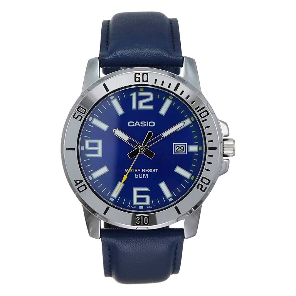 Reloj Casio Acero Clasico Azul 